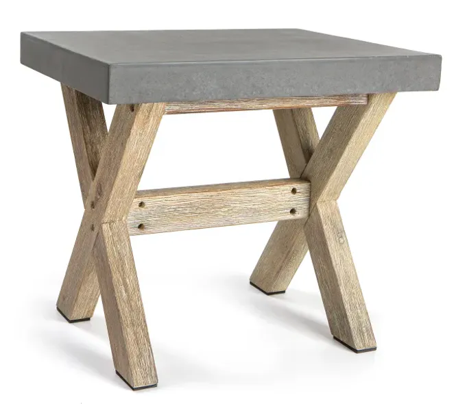 Hovedbilde Krakk betong m/akasiaben 50x40 cm