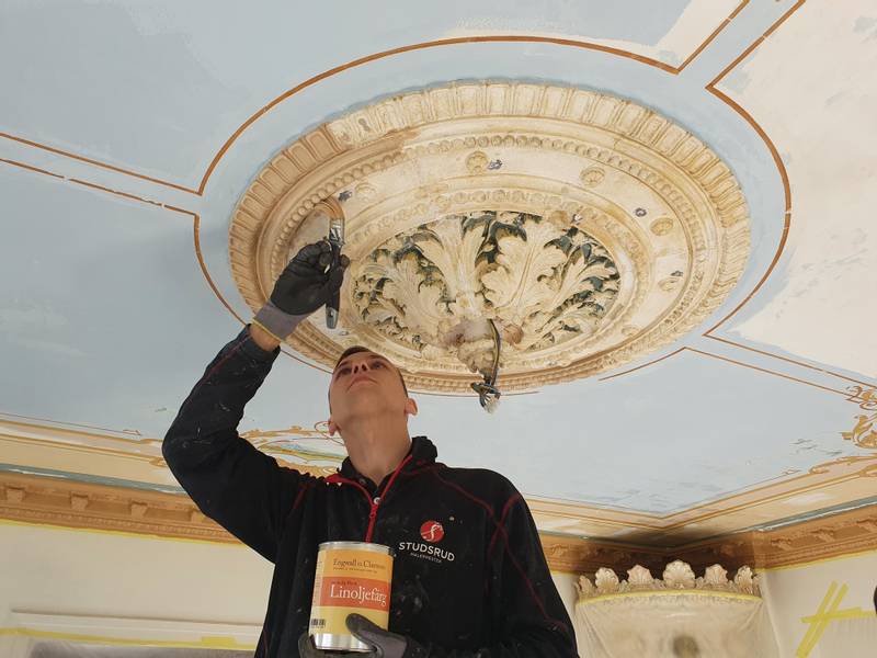 Linoljemaling Innvendig Blank Brekk Engwall o. Claesson 