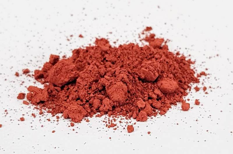 Engelsk rødt 10A tørrpigment