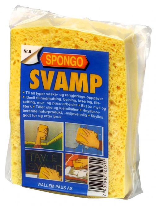 Hovedbilde SVAMP SPONGO NR.8 HØYABSORBEREDNE 