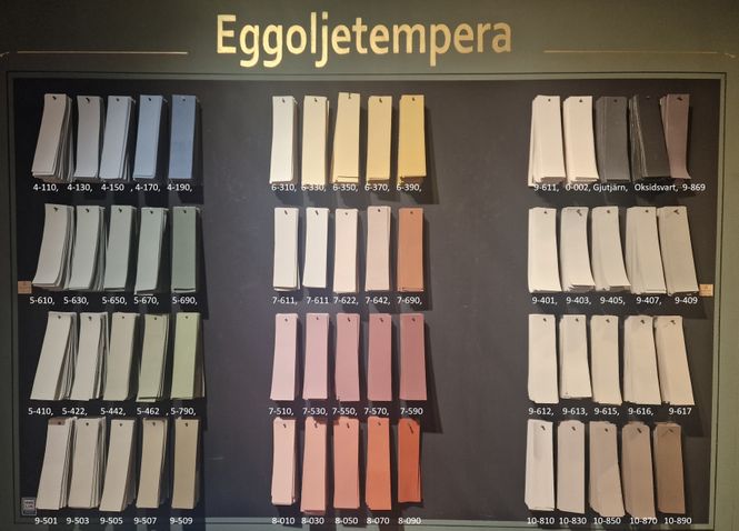 Hovedbilde Eggoljetempera maling fra Ovolin