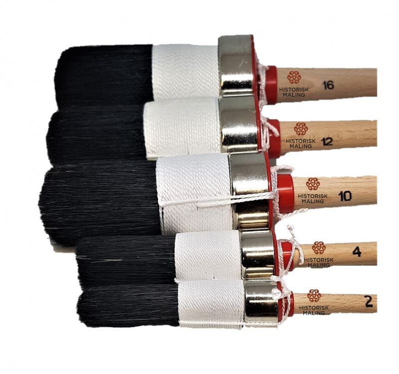 Rund svinebust pensel 