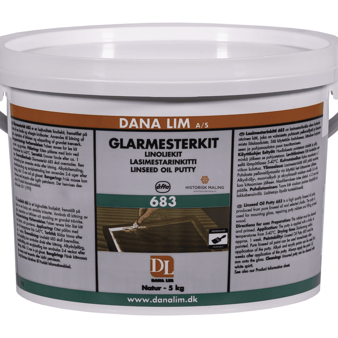 Hovedbilde Linoljekitt Danalim natur 