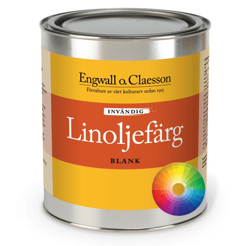 Linoljemaling Innvendig Blank Brekk Engwall o. Claesson 