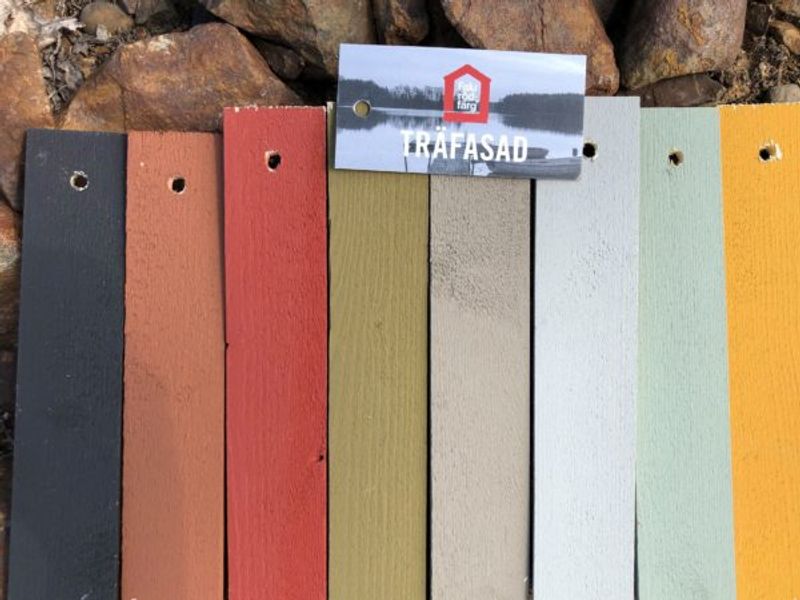 Falu Rödfärg trefasade 10 liter