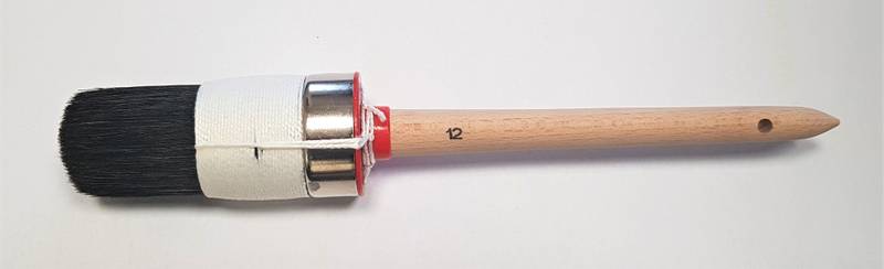 Rund svinebust pensel 